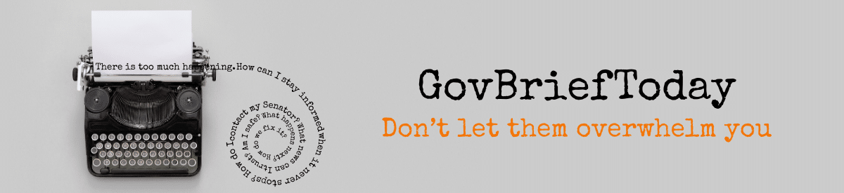 Gov Brief Today Header