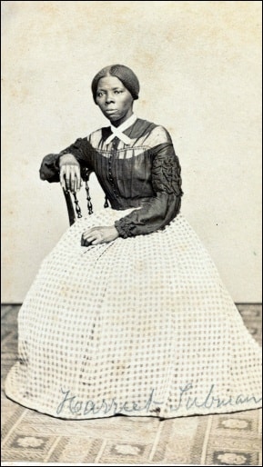 Harriet Tubman, legendary conductor of the Underground Railroad, shown in a Smithsonian photo Trump now targets as part of his purge of exhibits on slavery and racial injustice. (Photo courtesy Smithsonian Institution)