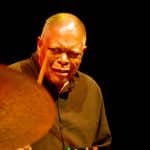 Billy Hart playing drums in Rotterdam 2023