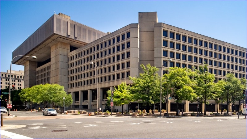 J. Edgar Hoover Building FBI Headquarters Washington DC