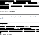 Redacted email from Epstein files dated March 2020 complaining FBI is completely fucking us on processing seized devices
