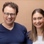 Anthropic co-founders Dario Amodei and Daniela Amodei in a corporate portrait