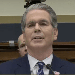 Treasury Secretary Scott Bessent testifying before House Financial Services Committee