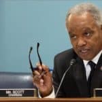 Rep. David Scott presides over a House Agriculture Committee hearing as chairman