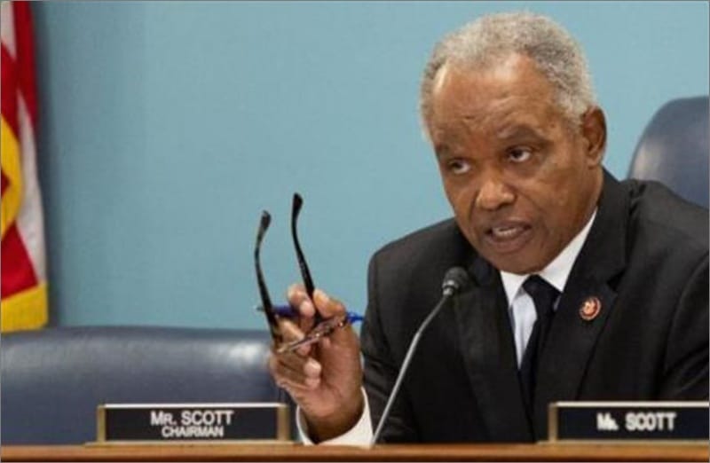 Rep. David Scott presides over a House Agriculture Committee hearing as chairman