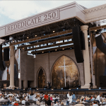 Sen. Tim Scott on jumbotrons at Rededicate 250 Christian prayer rally on the National Mall